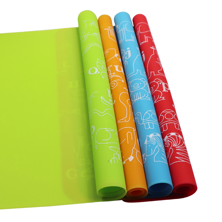 婴幼儿硅胶垫，硅胶餐垫定制加工